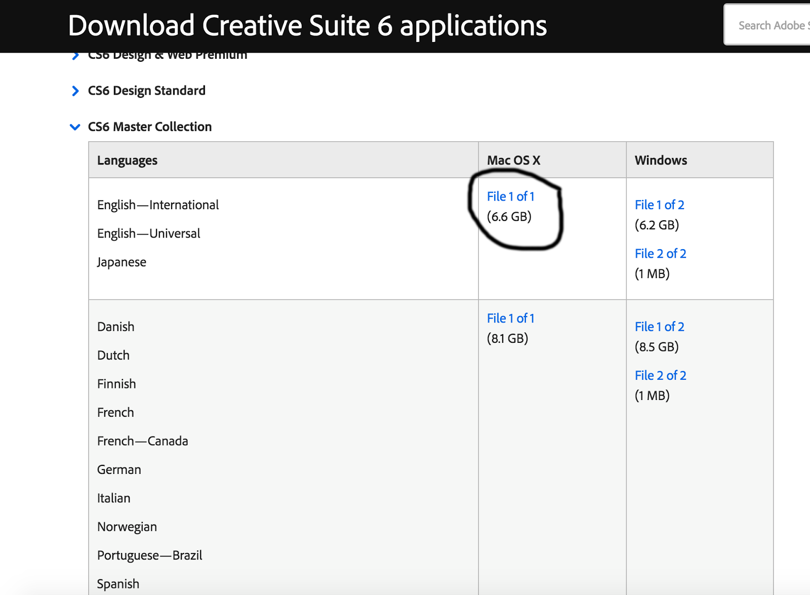 Adobe Creative Suite 6 Download Mac